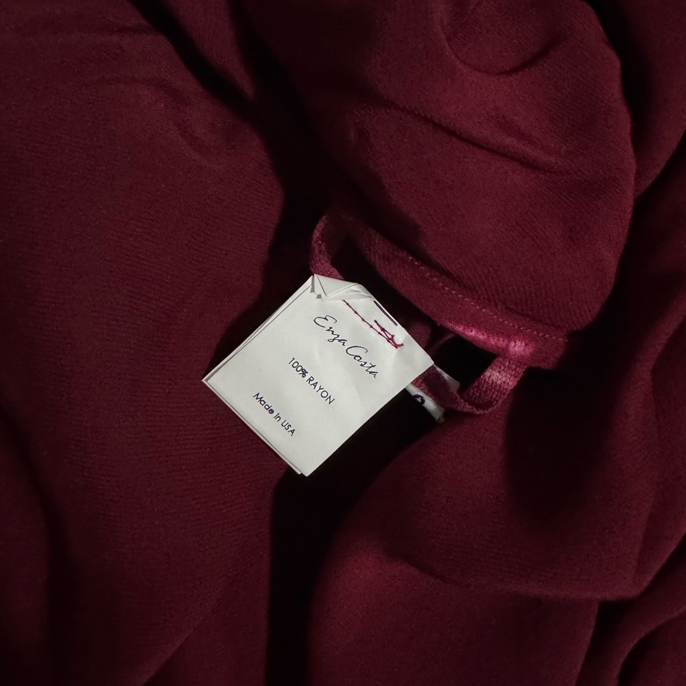 Enza Costa Ruby Satin Maxi Skirt - Picture 7 of 7